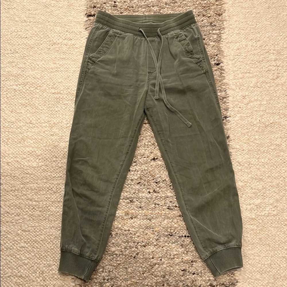 Women’s Olive Green Jogger Pants